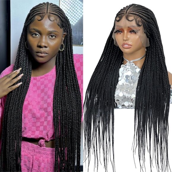 Other - [36 INCH] 13x6 Knotless Box Braided Wig